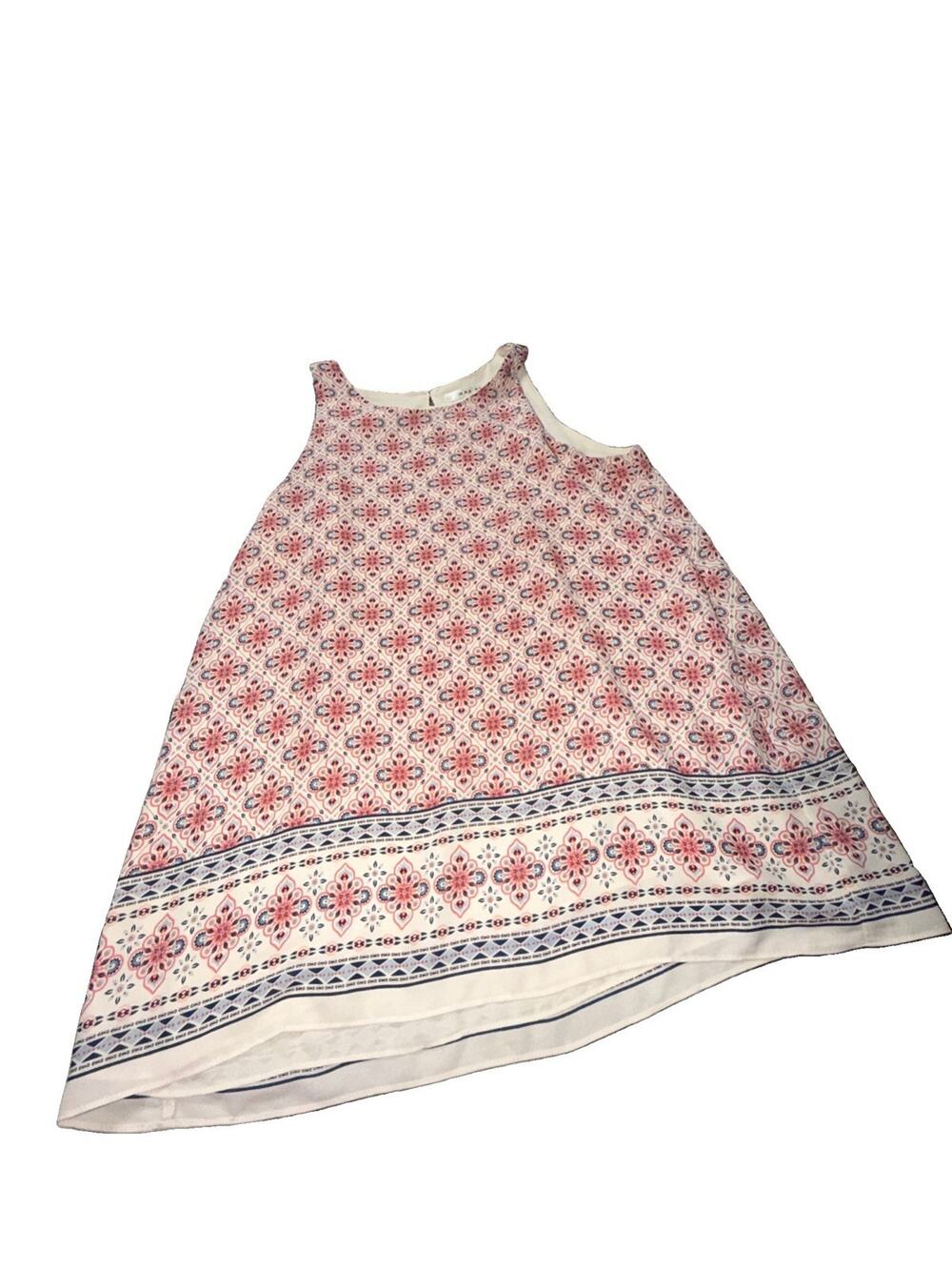 Max Studio Patterned Trapeze Top sz Medium (S25)